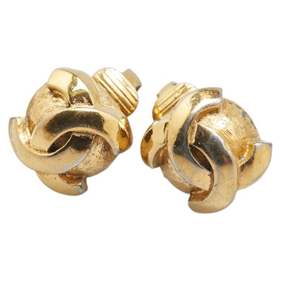 Coco Mark Earrings Gold Plated Women´s,New Products : American Fashion Style Bags On Sale